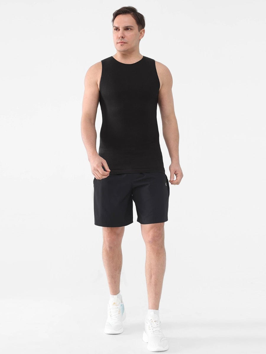 Wholesale Men Seamless Shaper Compression Tummy Control Tank Top.