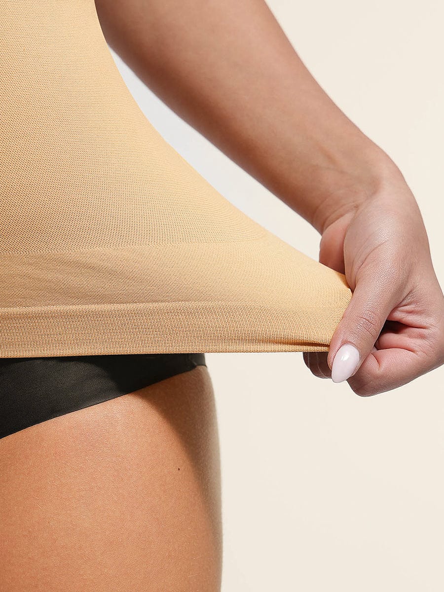 Wholesale Seamless Bust Support Waist & Abdomen Control Shape Tank Top.