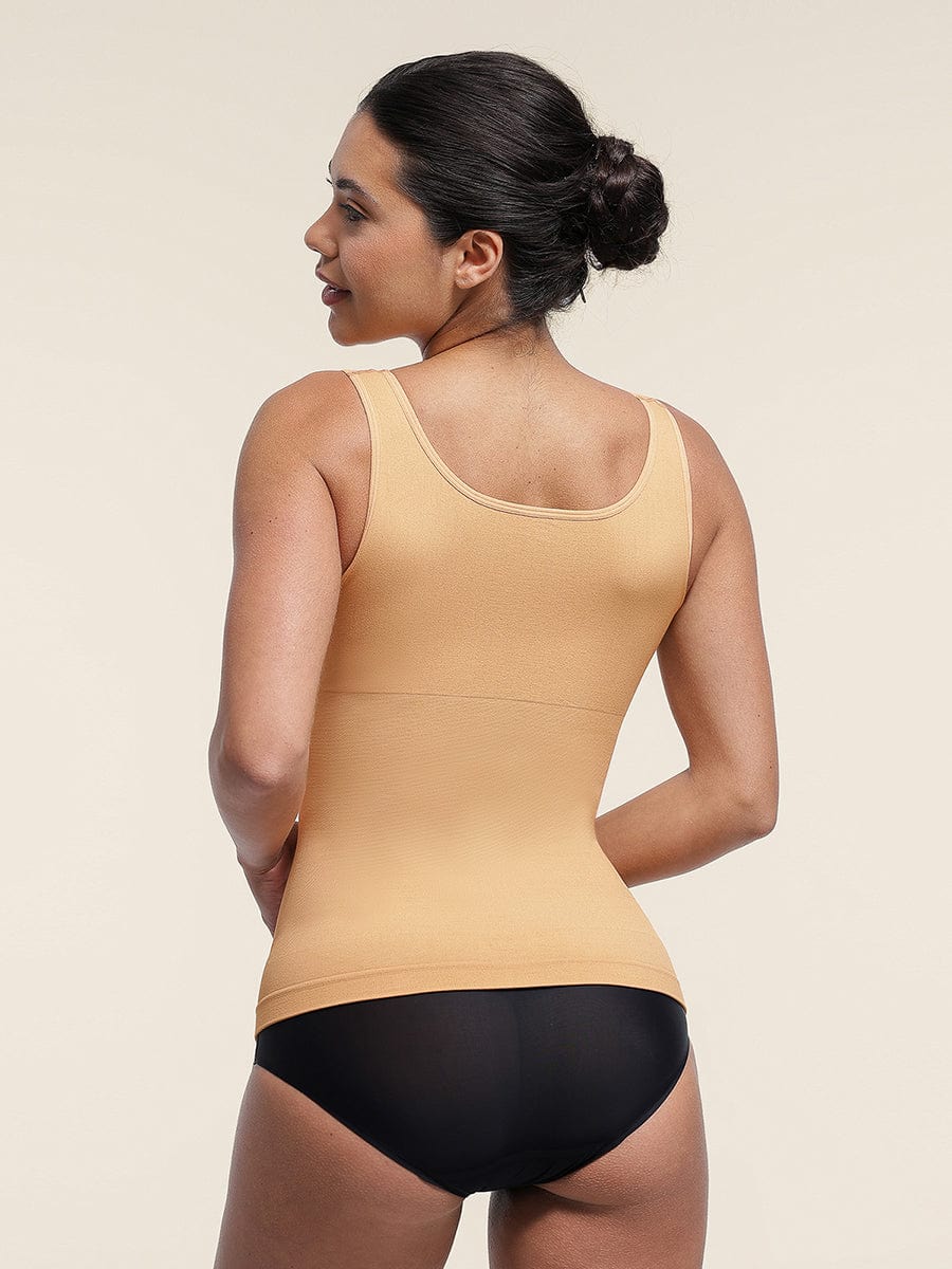 Wholesale Seamless Bust Support Waist & Abdomen Control Shape Tank Top.