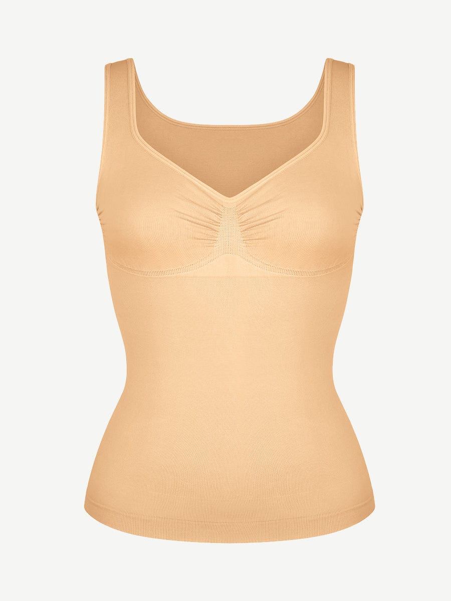 Wholesale Seamless Bust Support Waist & Abdomen Control Shape Tank Top.