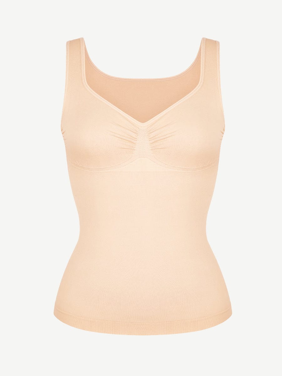 Wholesale Seamless Bust Support Waist & Abdomen Control Shape Tank Top.