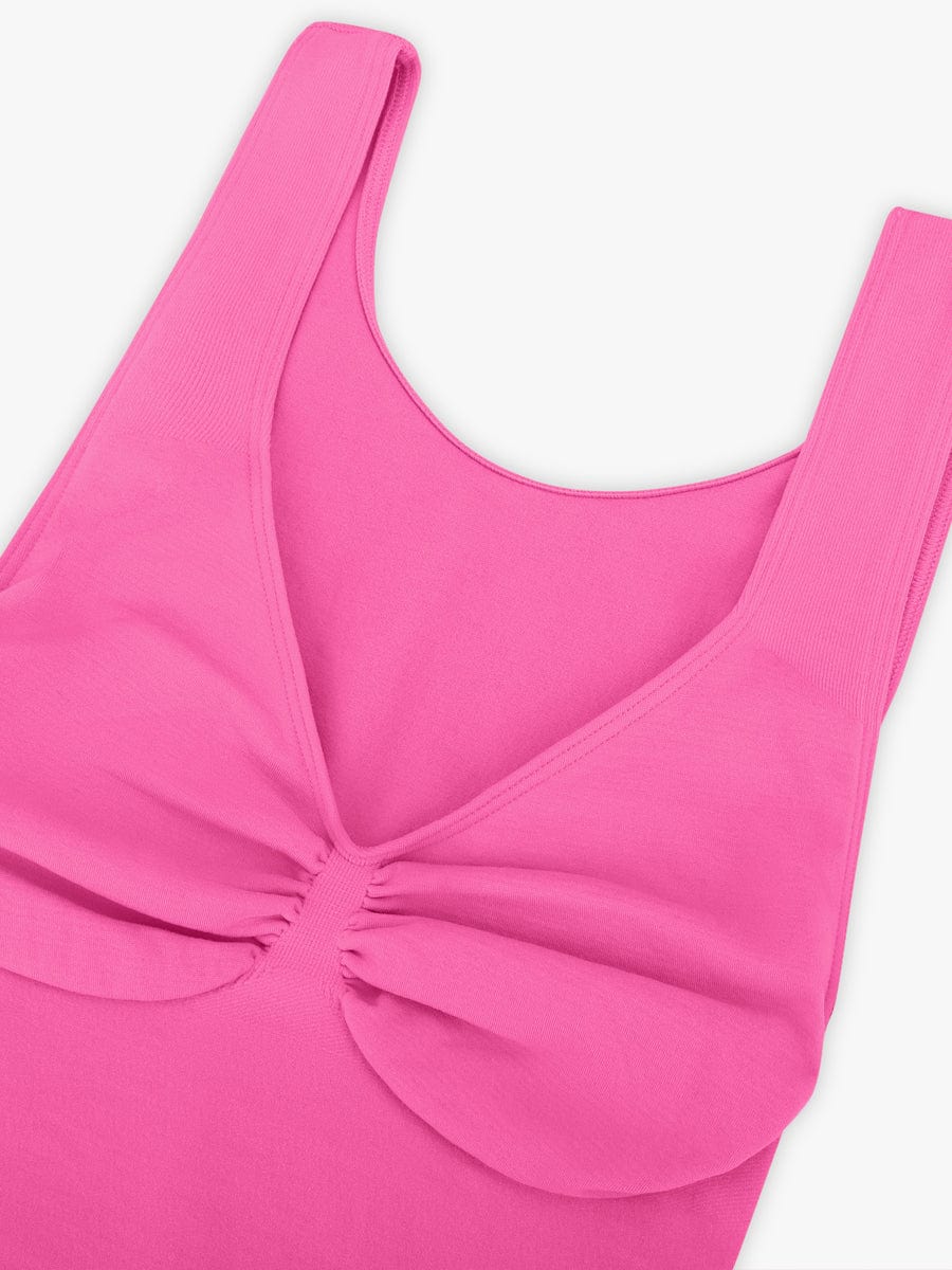 Wholesale Seamless Bust Support Waist and Abdomen Control Thong Bodysuit.