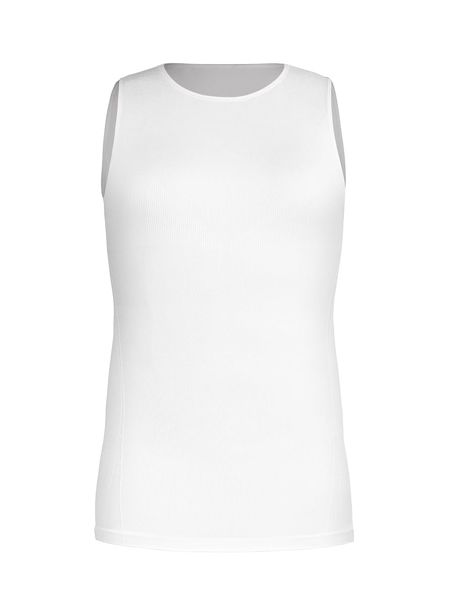 Wholesale Men Seamless Shaper Compression Tummy Control Tank Top.