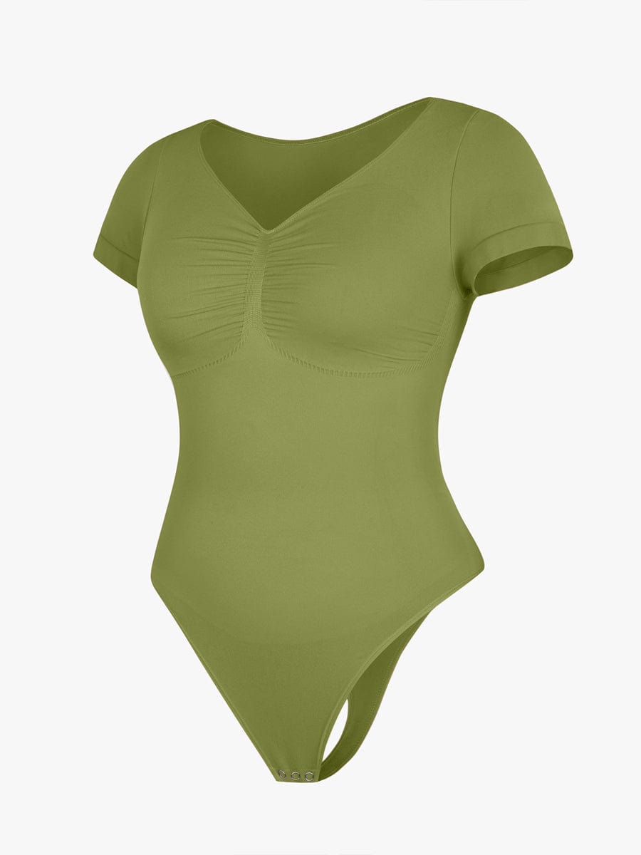 Wholesale Bust Support Waist & Abdomen Shaping Thong Bodysuit.