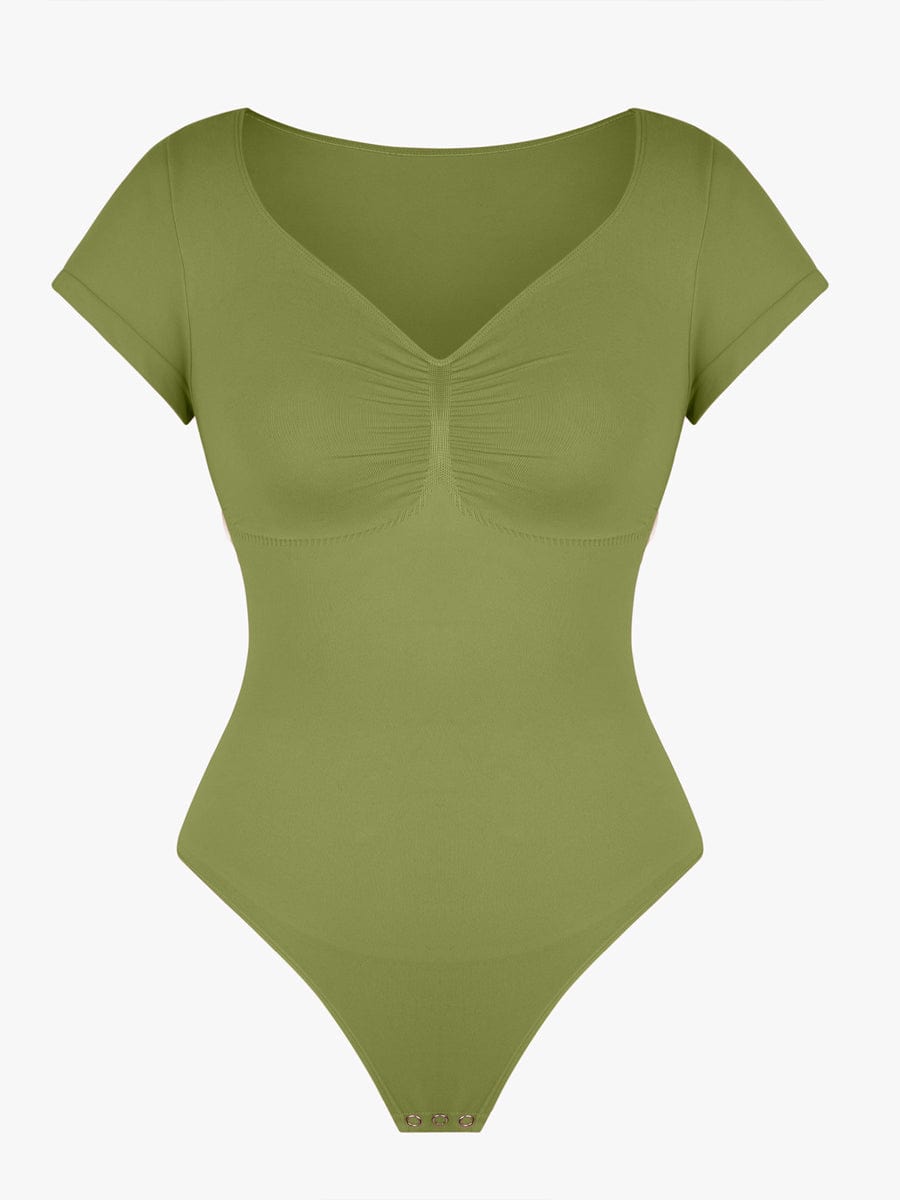 Wholesale Bust Support Waist & Abdomen Shaping Thong Bodysuit.