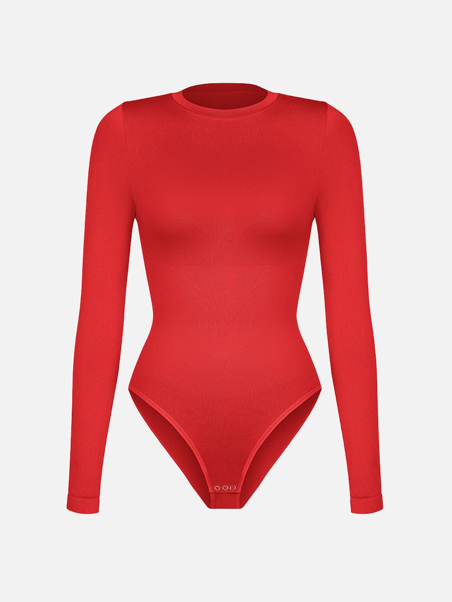 Wholesale Round Neck Waist and Snap Crotch Briefs Bodysuit.