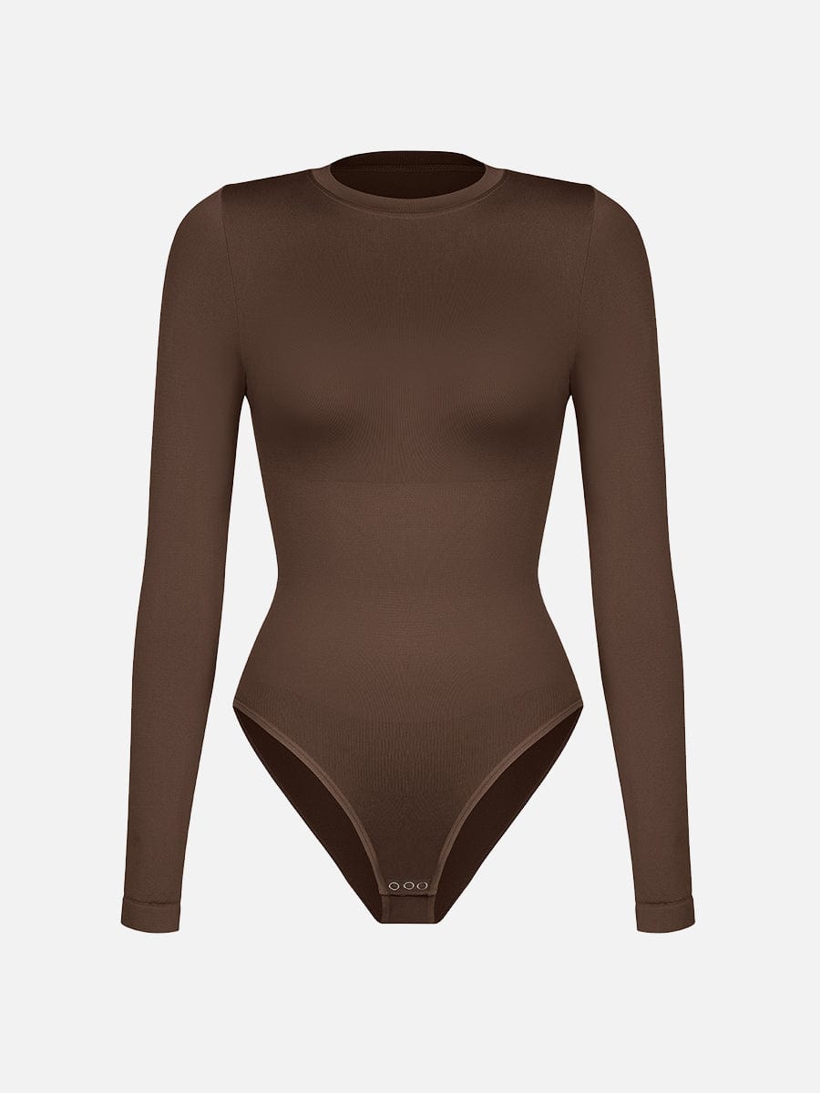Wholesale Round Neck Waist and Snap Crotch Briefs Bodysuit.