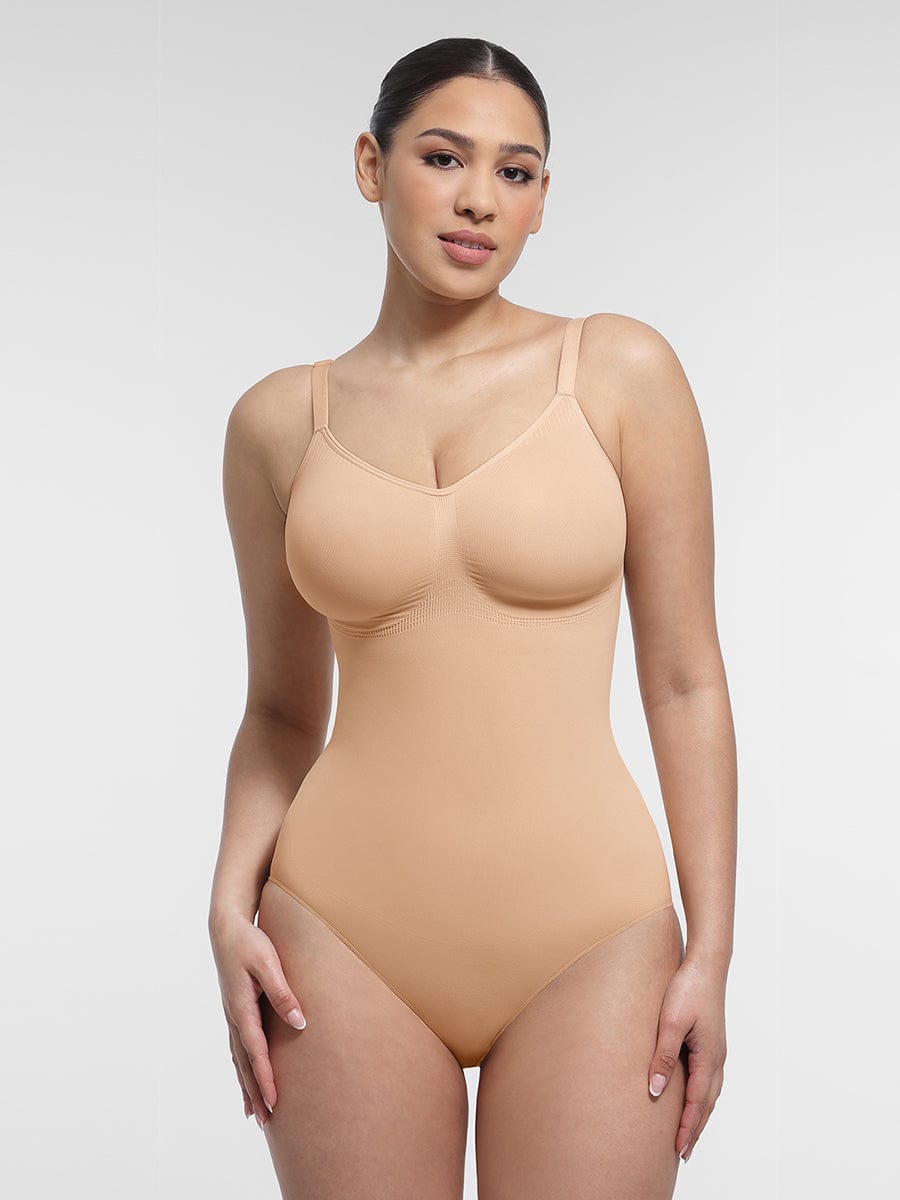 Wholesale Seamless Chest Support Waist Control Shapewear Bodysuit.