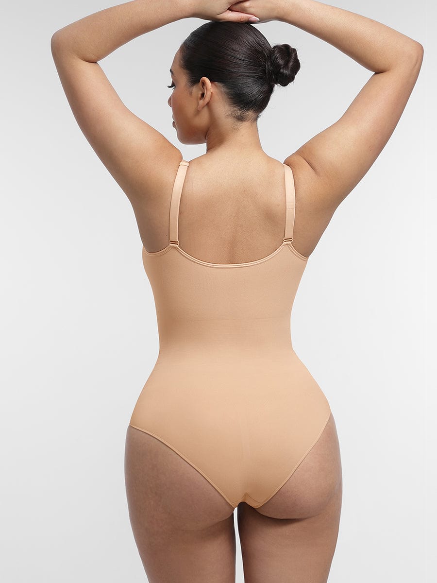 Wholesale Seamless Chest Support Waist Control Shapewear Bodysuit.