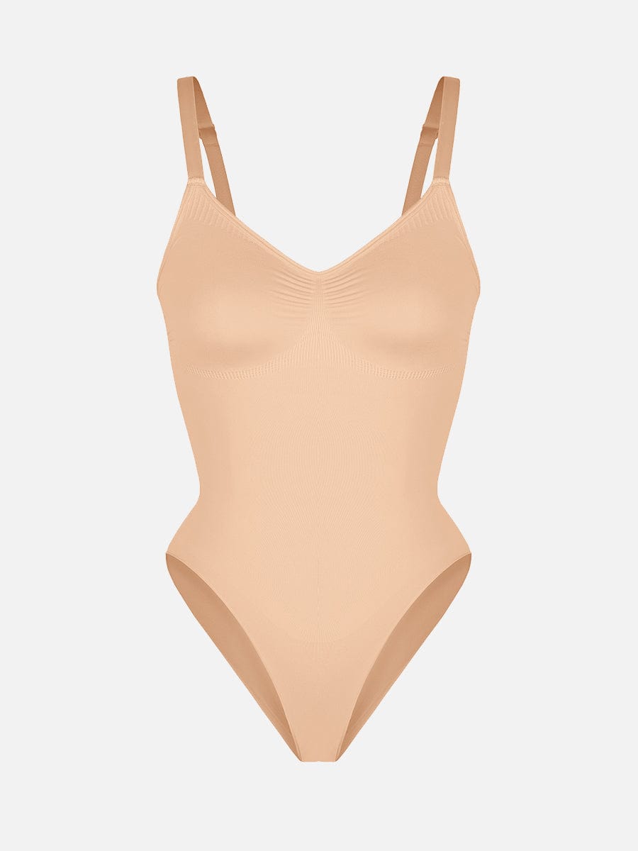 Wholesale Seamless Chest Support Waist Control Shapewear Bodysuit.