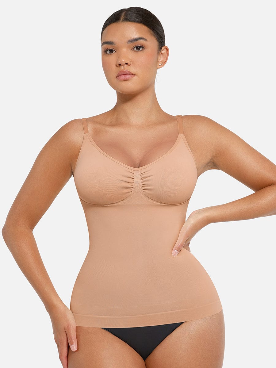 Wholesale Seamless Bust Support Waist and Abdomen Control Shape Tank Top.