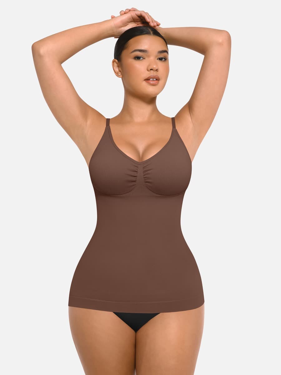 Wholesale Seamless Bust Support Waist and Abdomen Control Shape Tank Top.