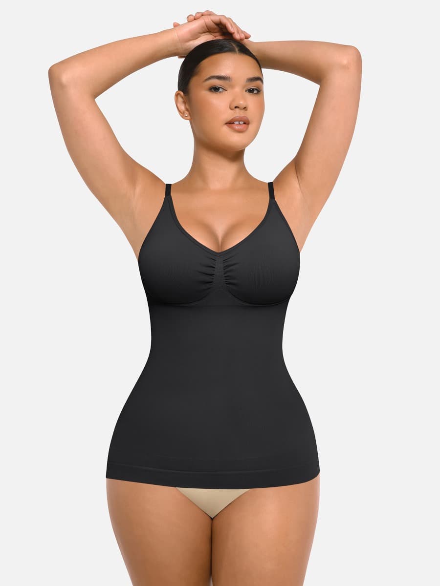 Wholesale Seamless Bust Support Waist and Abdomen Control Shape Tank Top.