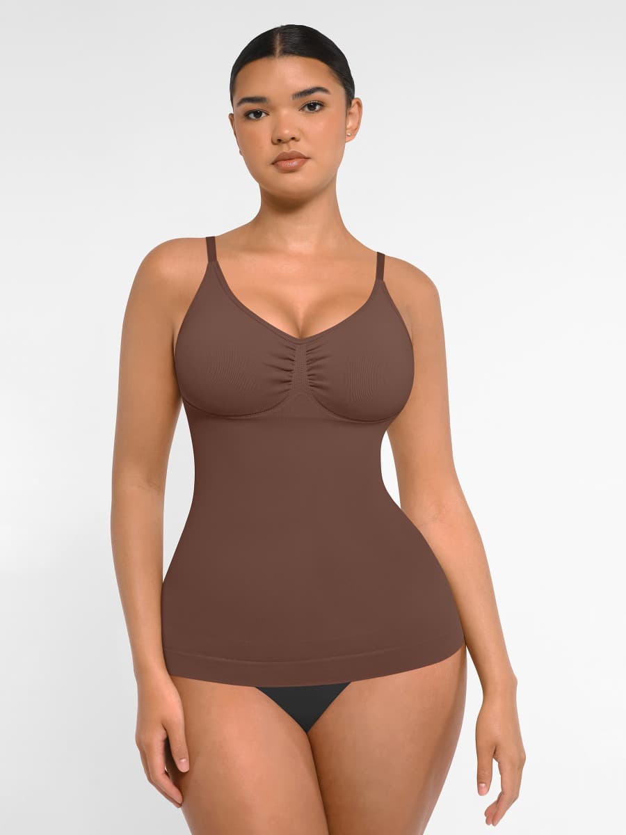 Wholesale Seamless Bust Support Waist and Abdomen Control Shape Tank Top.