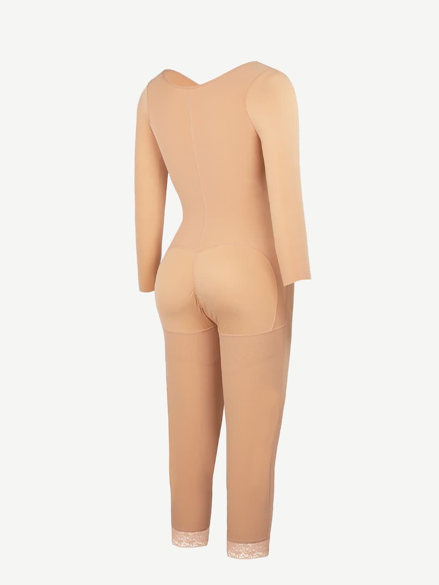 Wholesale U-shaped Free Cutting Cuff Design Postsurgical Breast Support Butt Lifting Shapewear