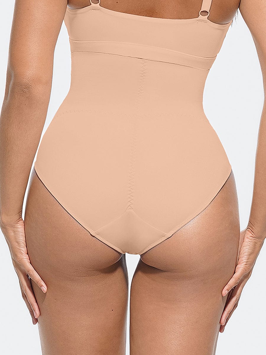 Wholesale High-Waist Antibacterial Shaping Panties with Stretch Elastic Band.