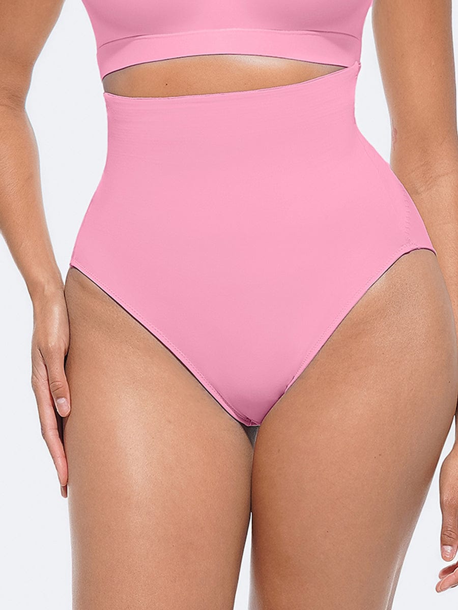 Wholesale High-Waist Antibacterial Shaping Panties with Stretch Elastic Band.