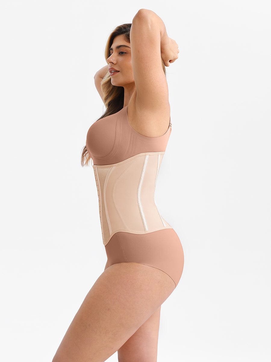 Wholesale High Compression S Curve Latex Waist Trainer with 11 Steel Bones.