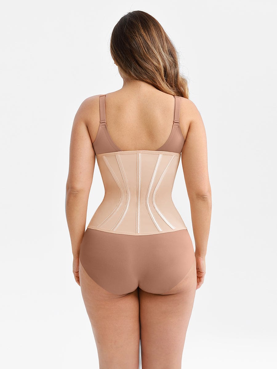 Wholesale High Compression S Curve Latex Waist Trainer with 11 Steel Bones.
