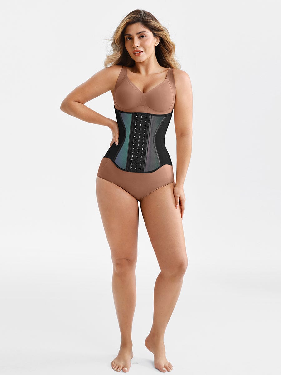 Wholesale High Compression S Curve Latex Waist Trainer with 11 Steel Bones.