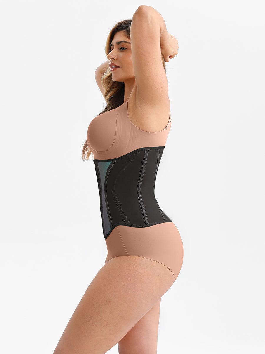 Wholesale High Compression S Curve Latex Waist Trainer with 11 Steel Bones.