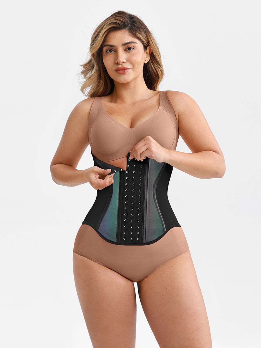 Wholesale High Compression S Curve Latex Waist Trainer with 11 Steel Bones.
